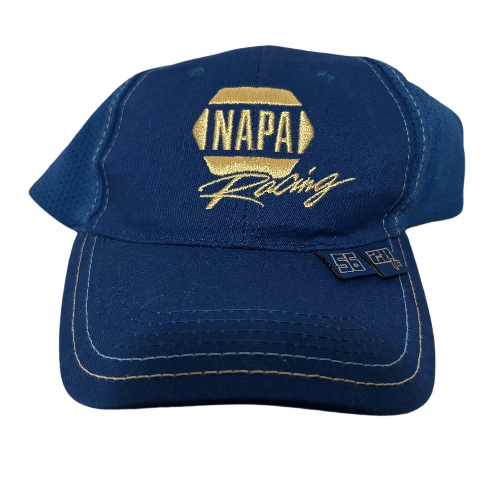 Unisex Adult Napa Auto Parts Racing Team Cap in Blue NEW